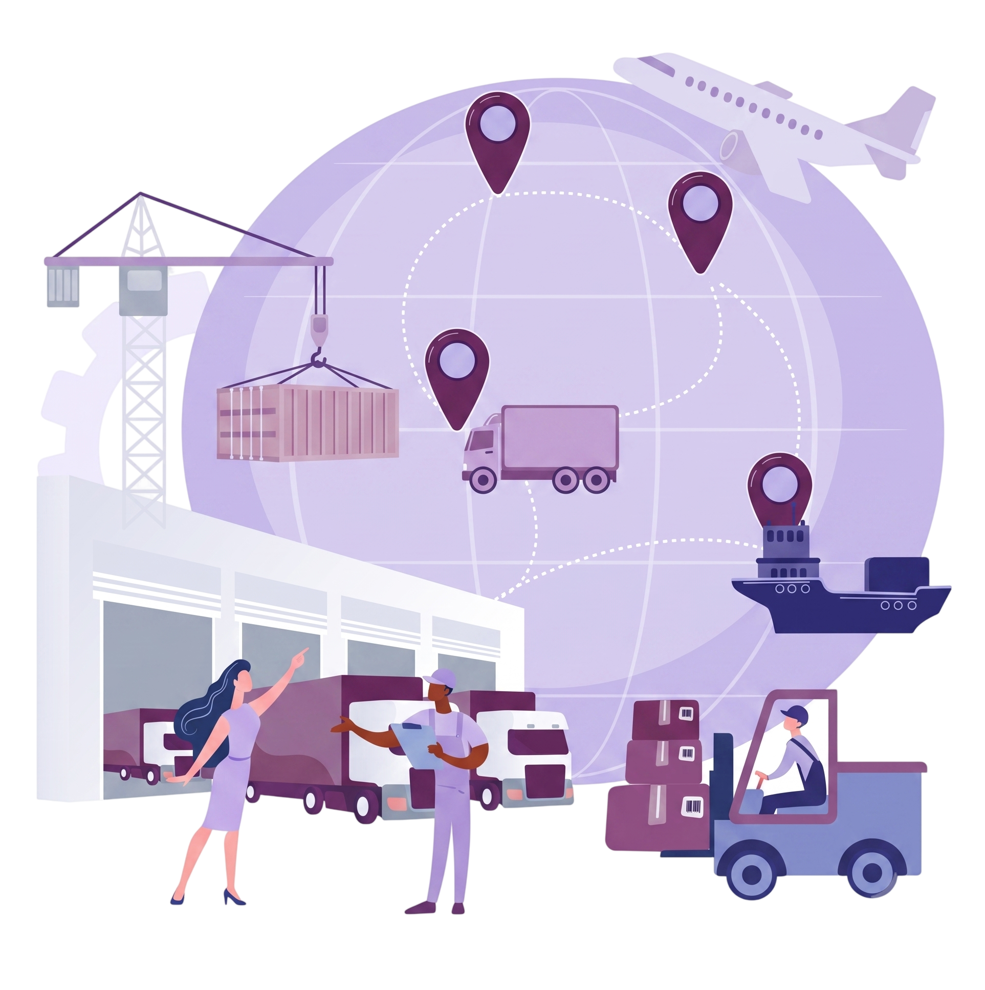 Logistics back-office support