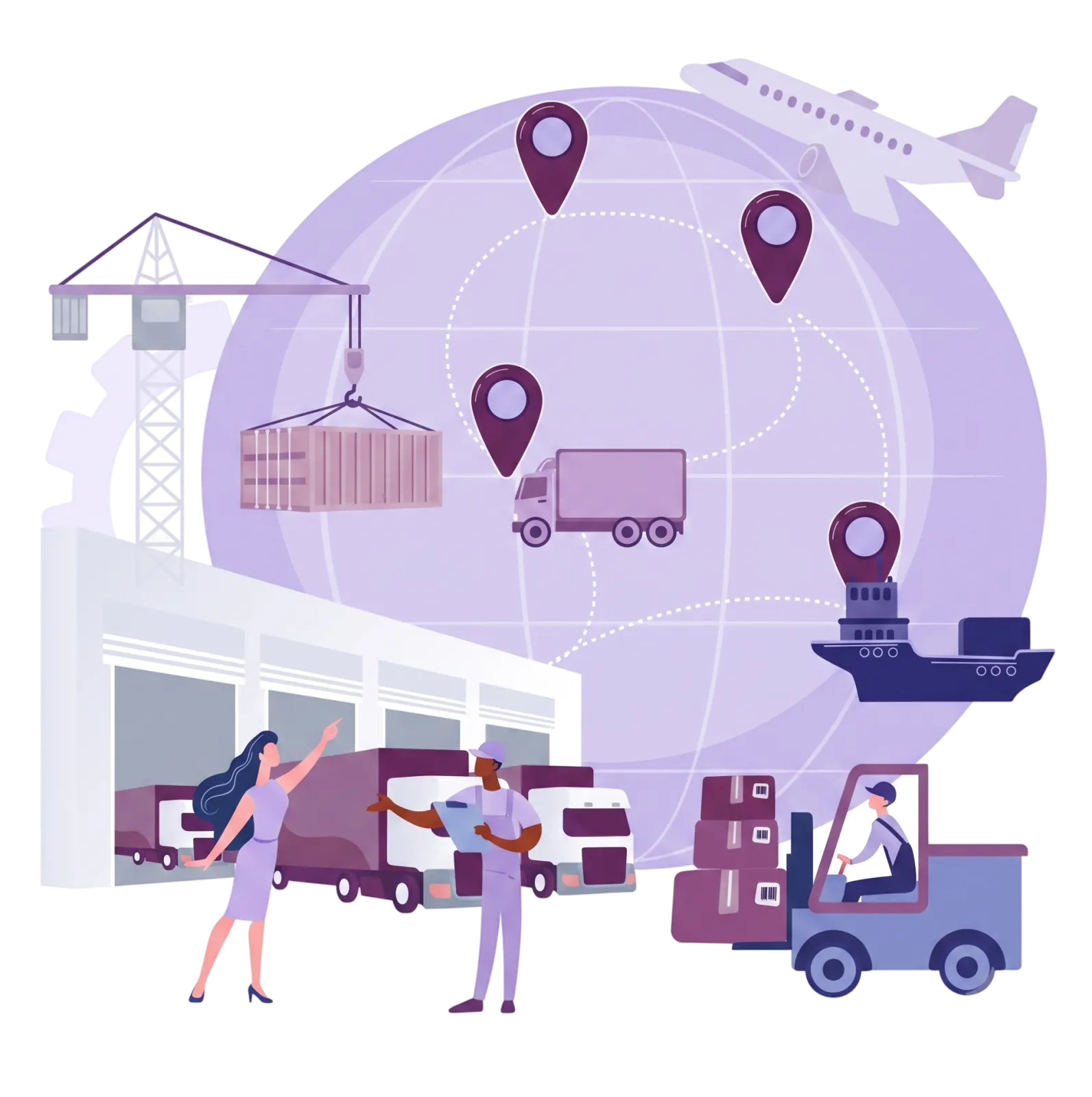 Logistics back-office support