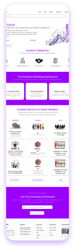 Landing page screenshot