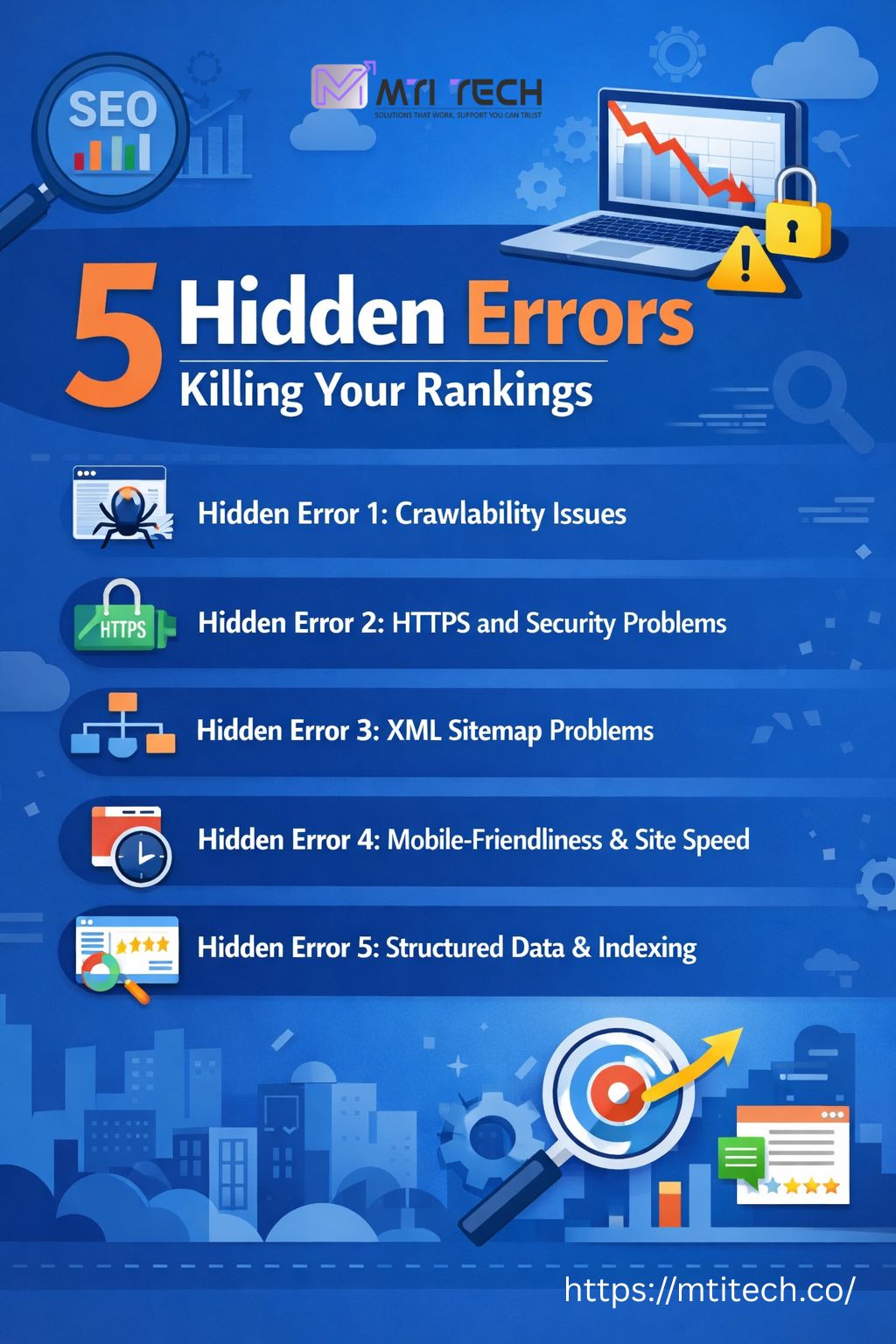 5 hidden SEO errors